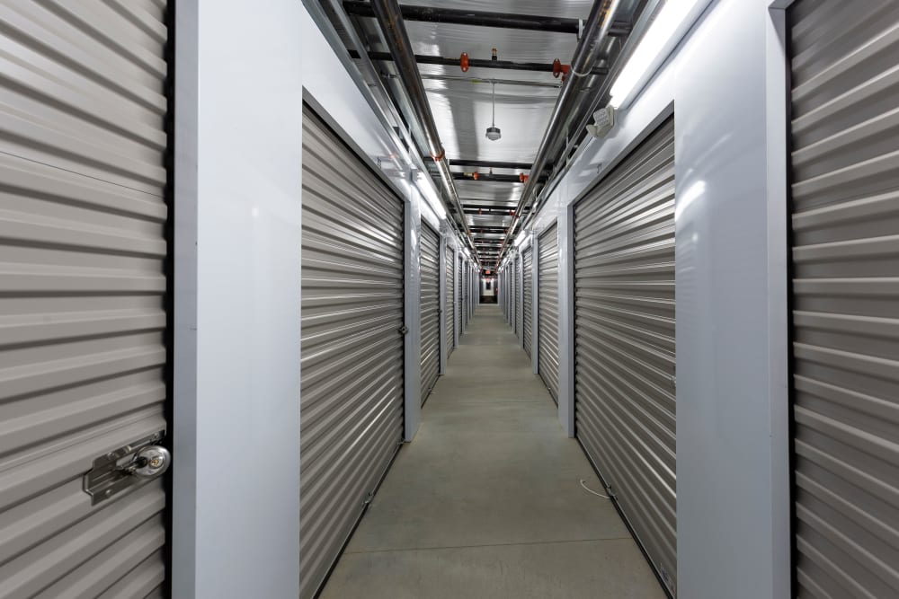 indoor units at AAA Self Storage at Eastchester Dr in High Point, North Carolina