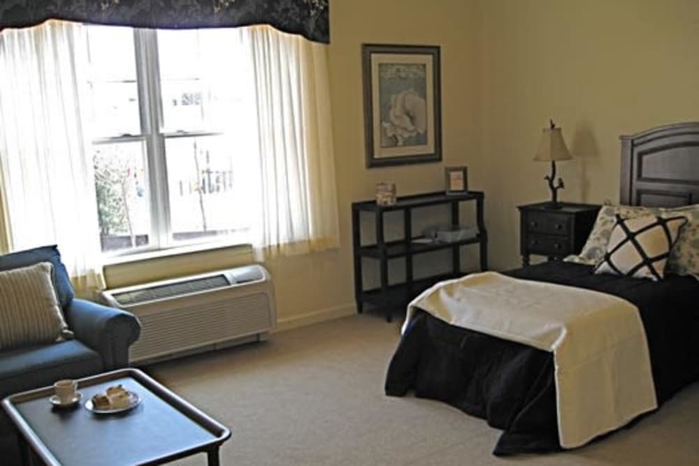 solo living space at The Birches at Harleysville in Harleysville, Pennsylvania