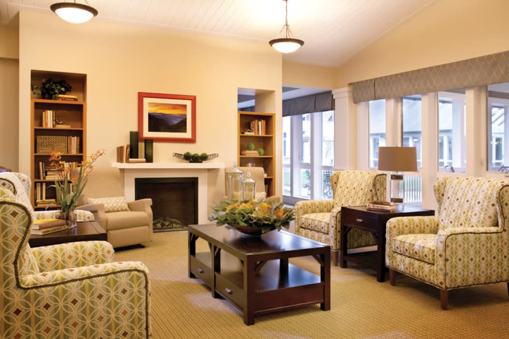 Lounge seating at Avenir Memory Care at Knoxville in Knoxville, Tennessee