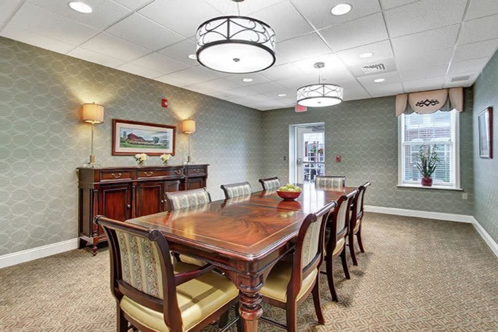 Quiet, private Keystone Villa at Ephrata dining room in Ephrata, Pennsylvania