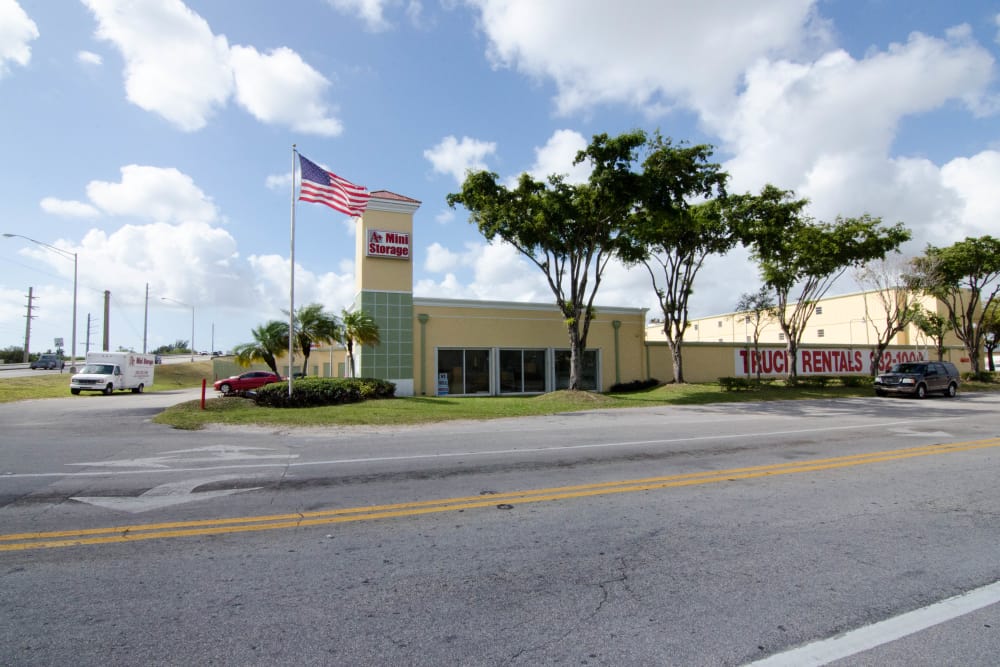 Self storage at A+ Mini Storage in Miami, FL