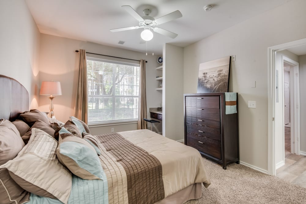 Bedroom at Ravinia Apartments in Spring, TX