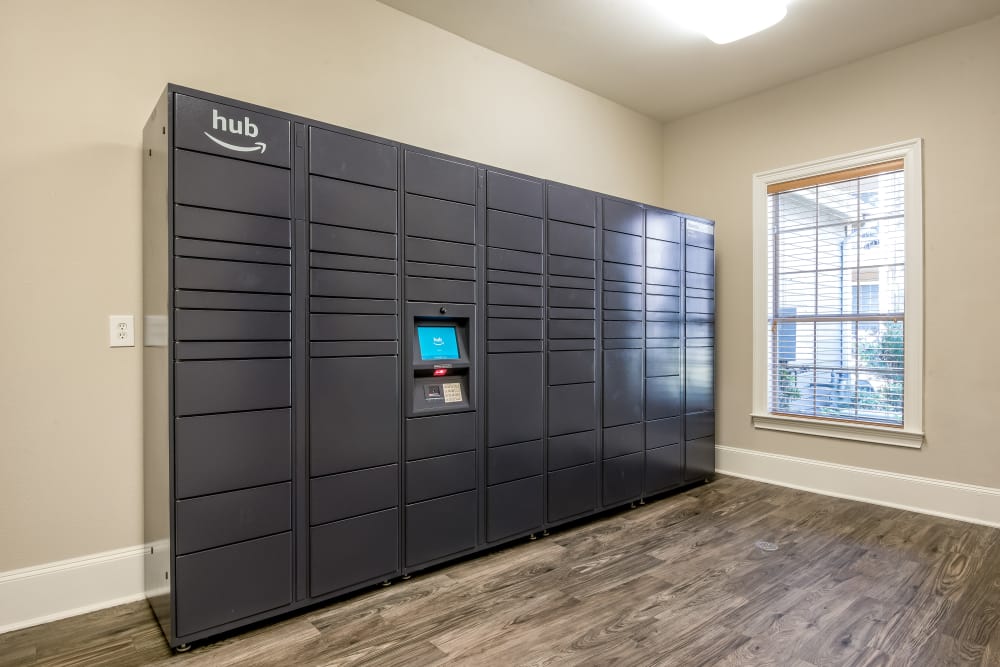 Package Lockers at Ravinia Apartments in Spring, Texas