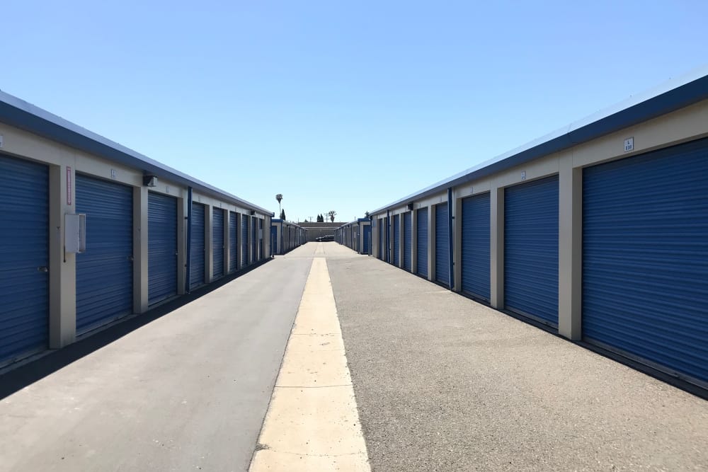 Easy Access Storage Units at Storage Solutions in Fremont, California