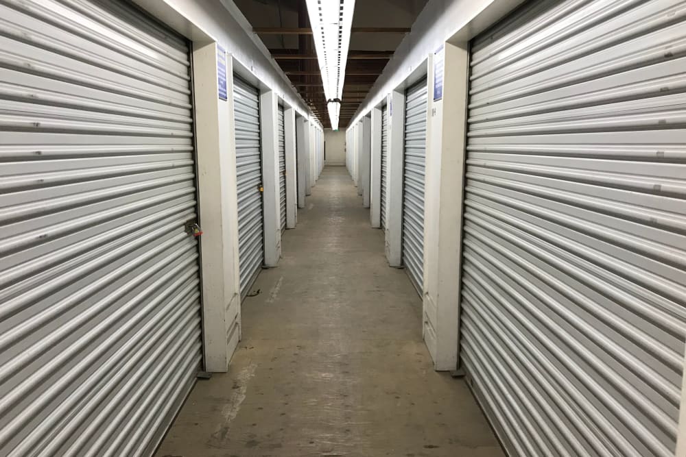 Interior Storage Units at Storage Solutions in San Jose, California