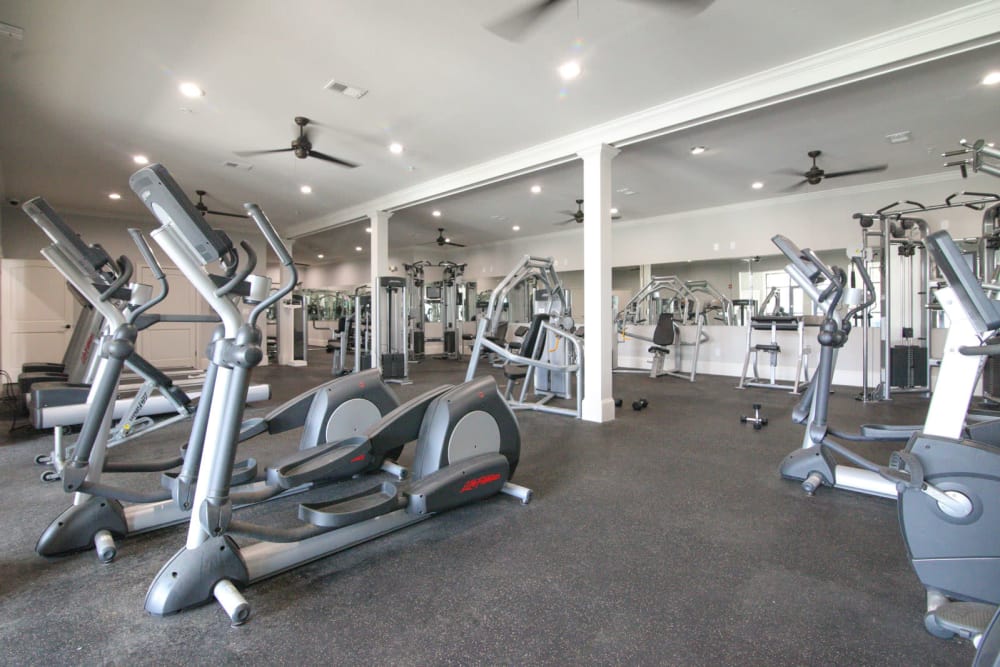 Gym at The Grove at Stone Park in Pike Road, Alabama