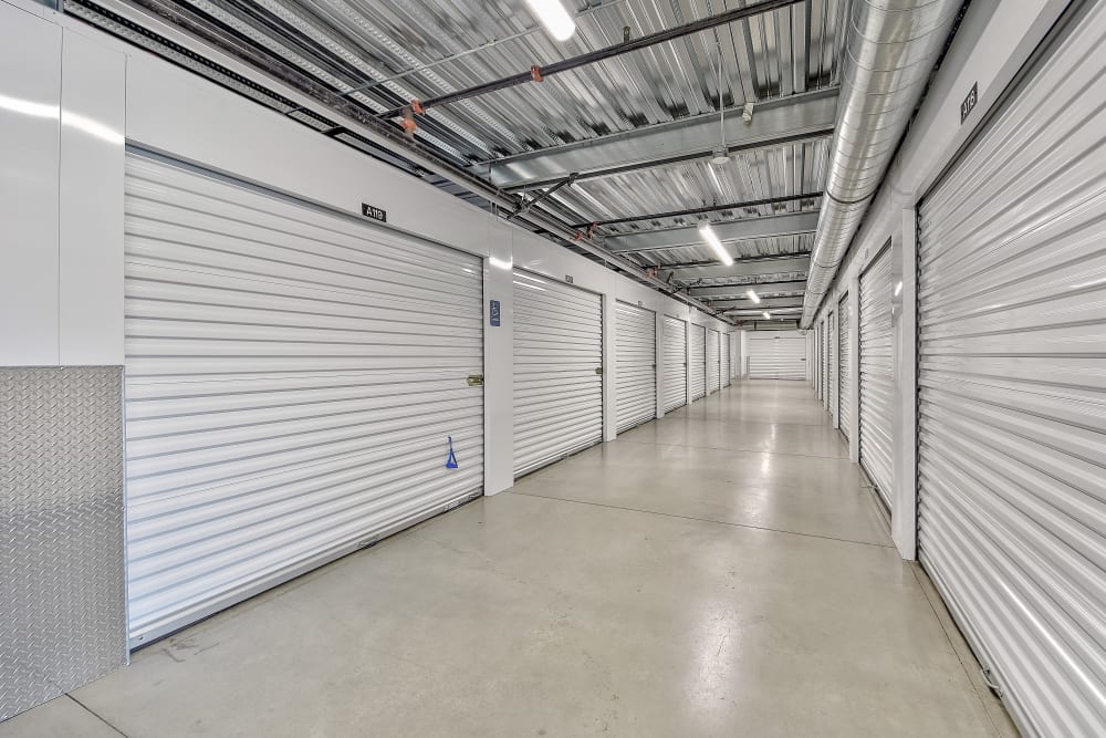 Interior units at My Self Storage Space in Brea, California