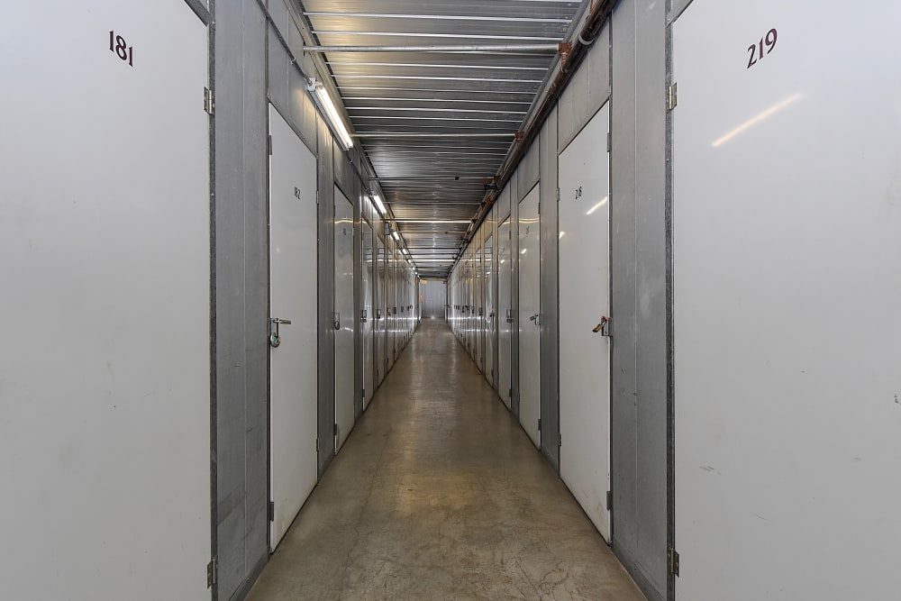 Interior units at My Self Storage Space in Orange, California