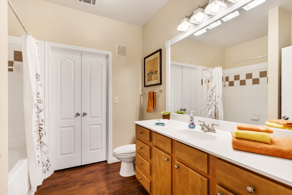Bathroom with shower at Onion Creek