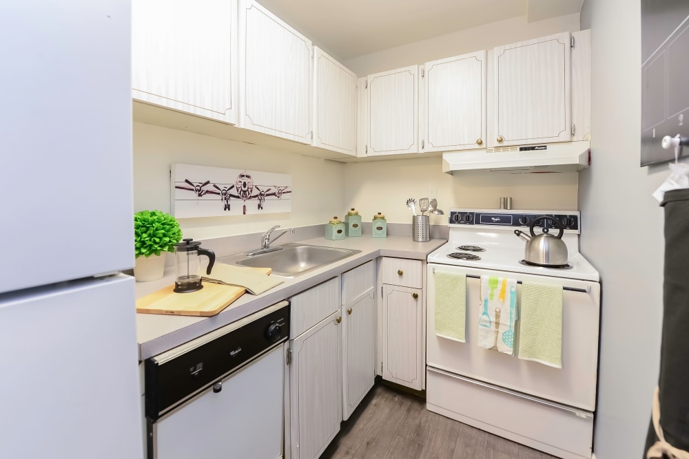 Kitchen at Main Street Apartment Homes in Lansdale, Pennsylvania