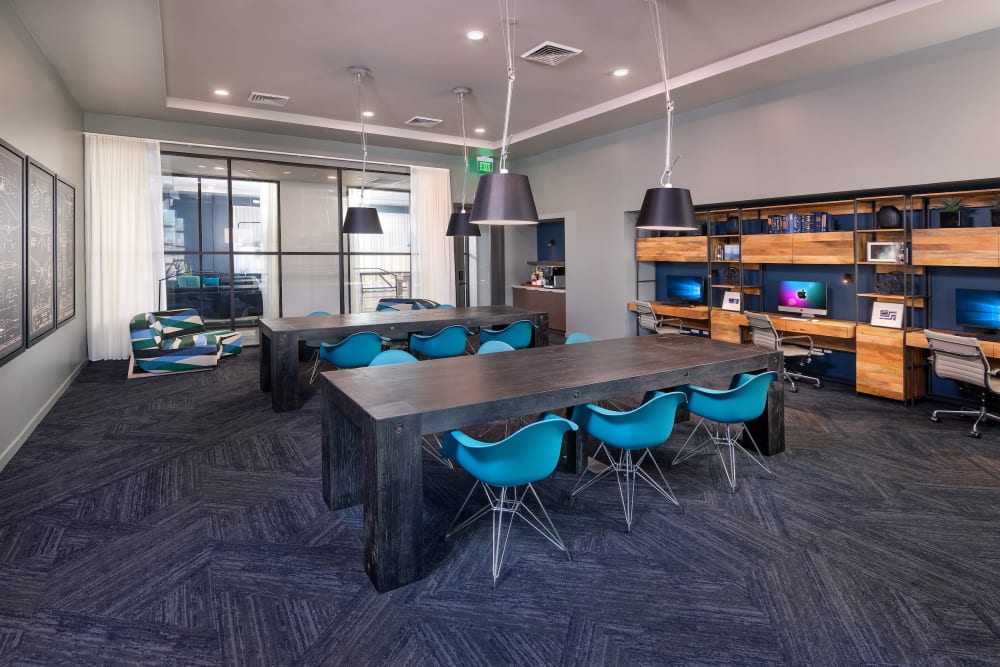 Cyber Lounge  and Business Center at Sky at Chandler Airpark