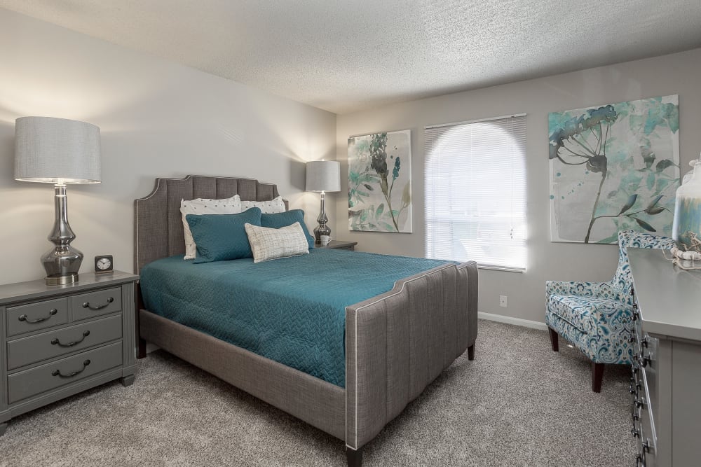 Beautiful Bedroom at Apartments in Nashville, Tennessee