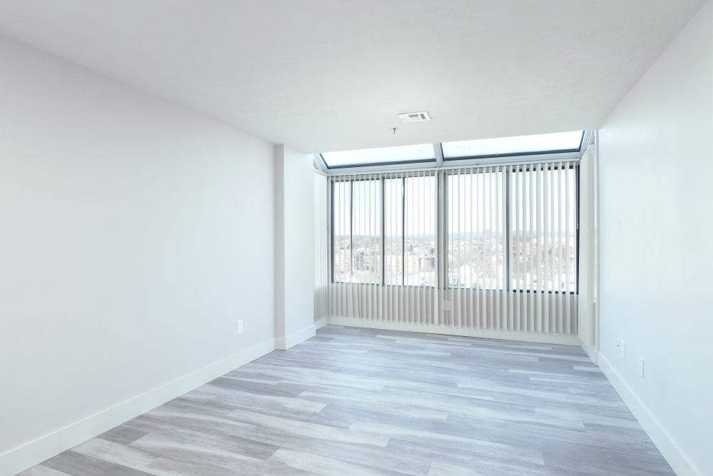 Floor plan with a view at Element 250 in Hartford, Connecticut