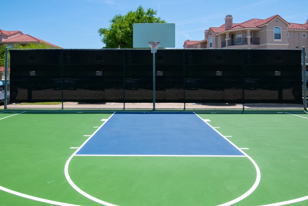 Basketball court at Crescent Cove at Lakepointe 