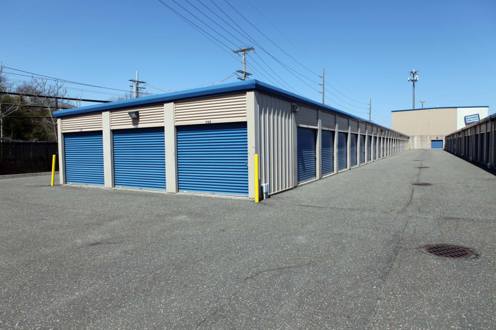 Outdoor units at Premier Storage Solutions of West Islip in West Islip, New York