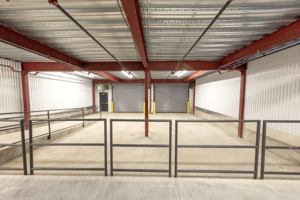 Loading dock at Box Self Storage Units Loveland OH