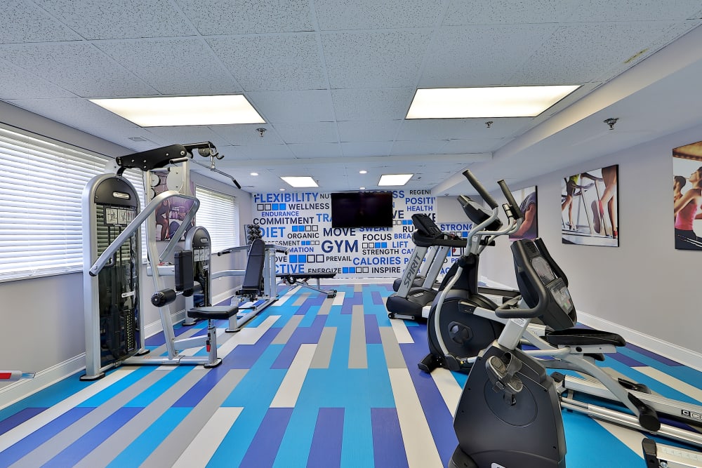 Fitness Center at Villages at Montpelier Apartment Homes in Laurel, Maryland
