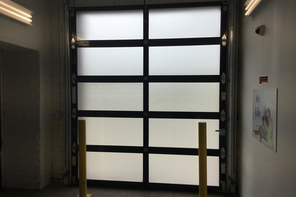 Entrance door at Box Self Storage Units in Cincinnati, Ohio