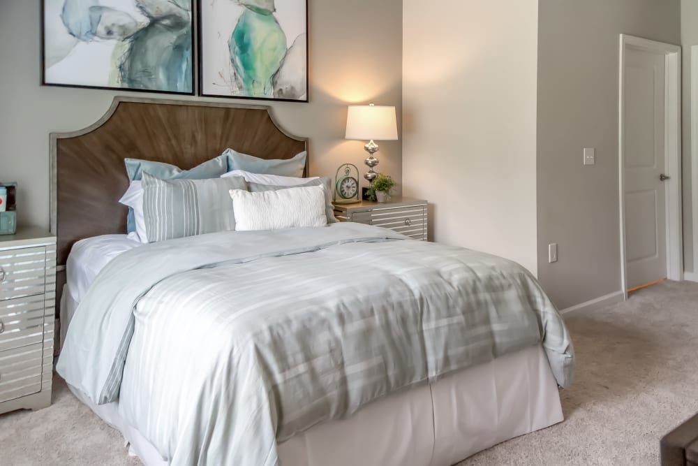 Large Master Bedroom with Walk-In Closet at Lullwater at Blair Stone in Tallahassee, Florida