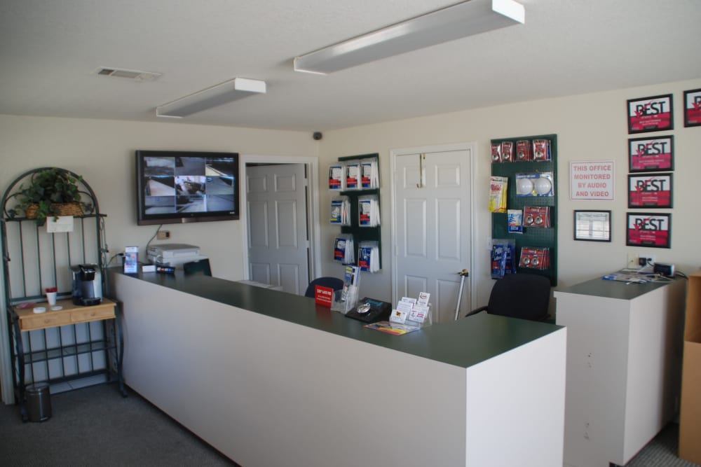 Office at Aarons Self Storage 2 in Waco, Texas