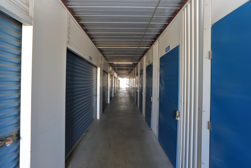 Indoor units at Storage Solutions in Riverside, California