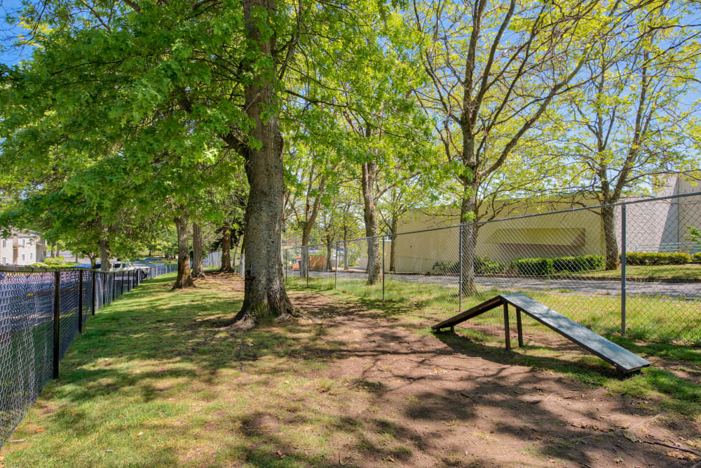 Dog Park at Lakeside Landing Apartments in Tacoma, Washington