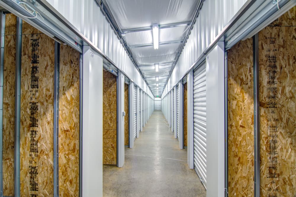Interior units at Oregon RV & Storage in Hubbard, Oregon