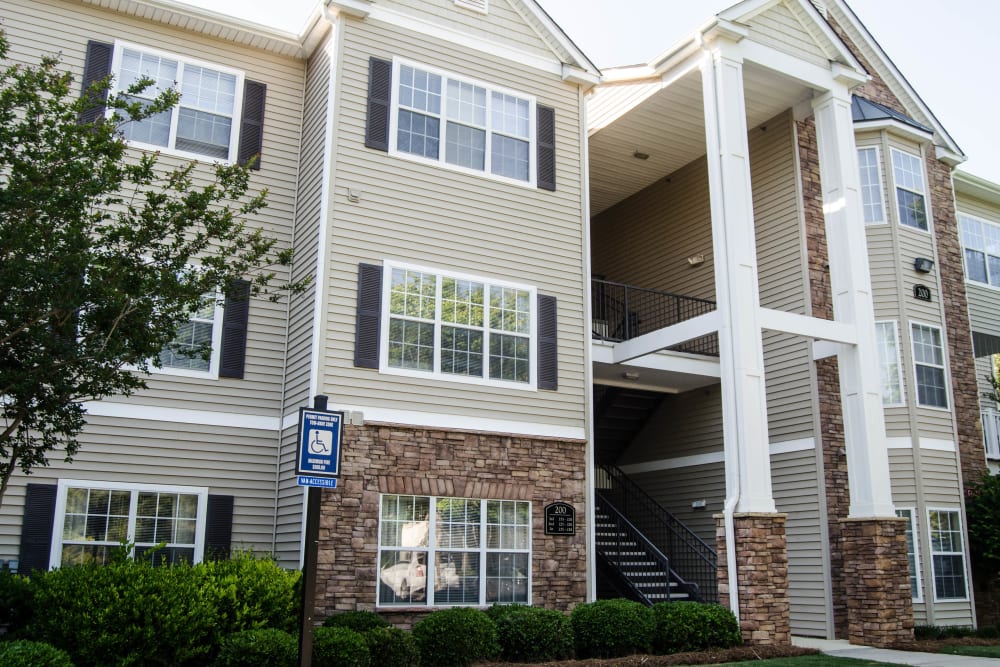 Entrance to a Lullwater at Saluda Pointe apartment at Lullwater at Saluda Pointe in Lexington, South Carolina