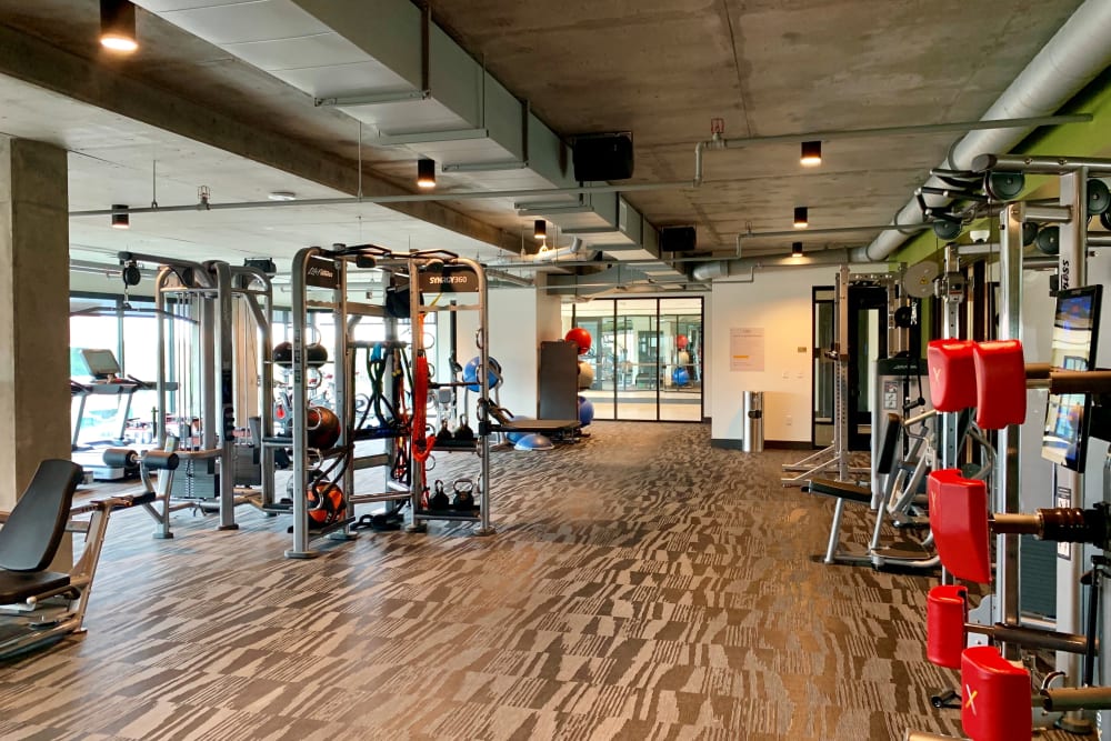 Fitness center at The Local Apartments in Tempe, Arizona