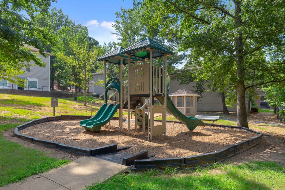 Large childrens playground at Austell Village Apartment Homes in Austell, Georgia