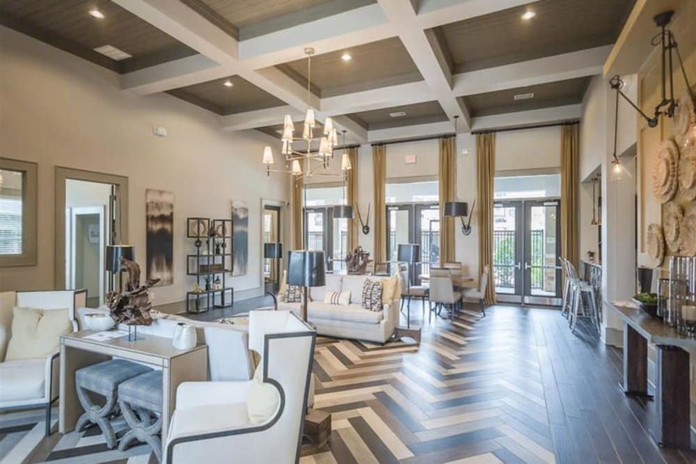 Lobby at The Sovereign in Fort Worth, Texas