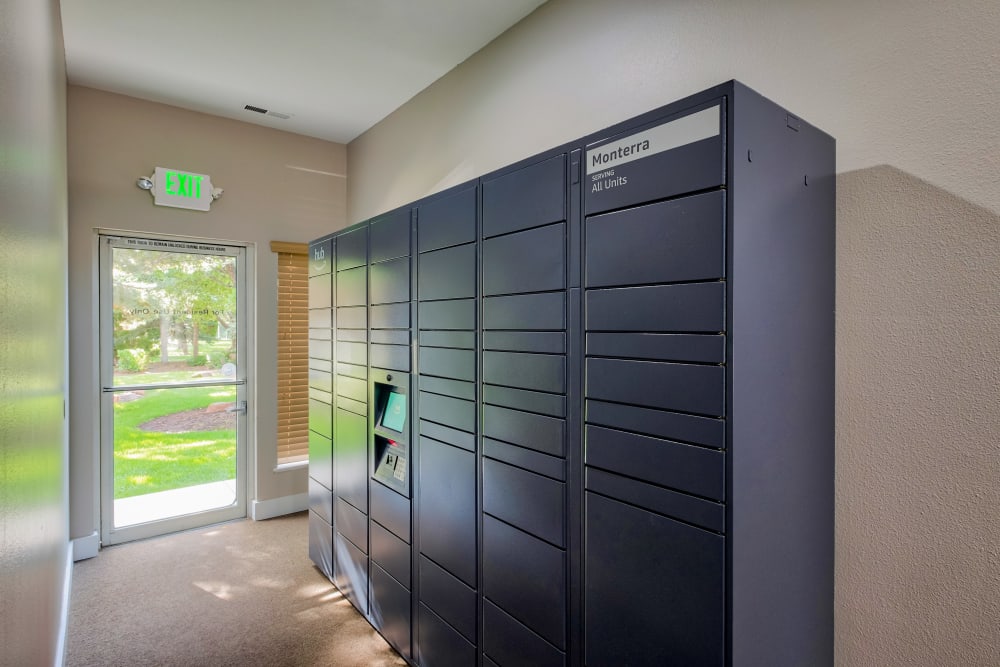 Resident Package Lockers at Monterra Townhomes in Boise, ID