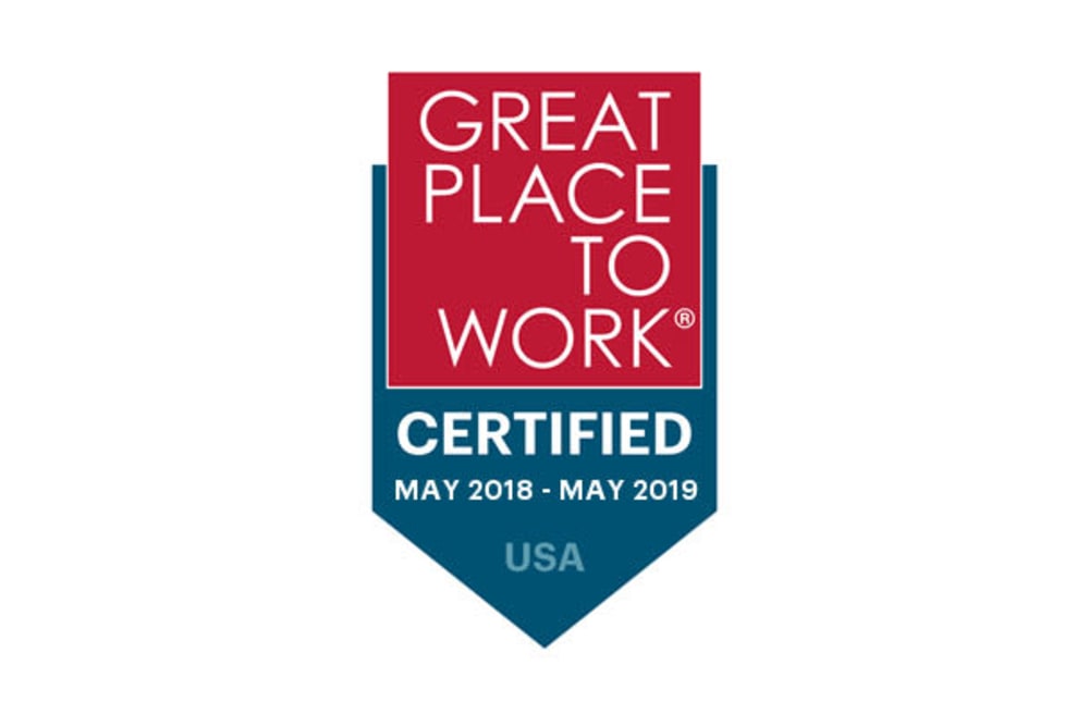 Great Place To Work Certified 