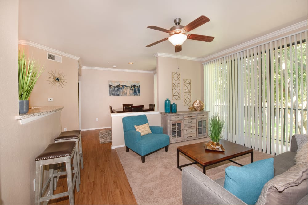 Living Room at Briargrove at Vail