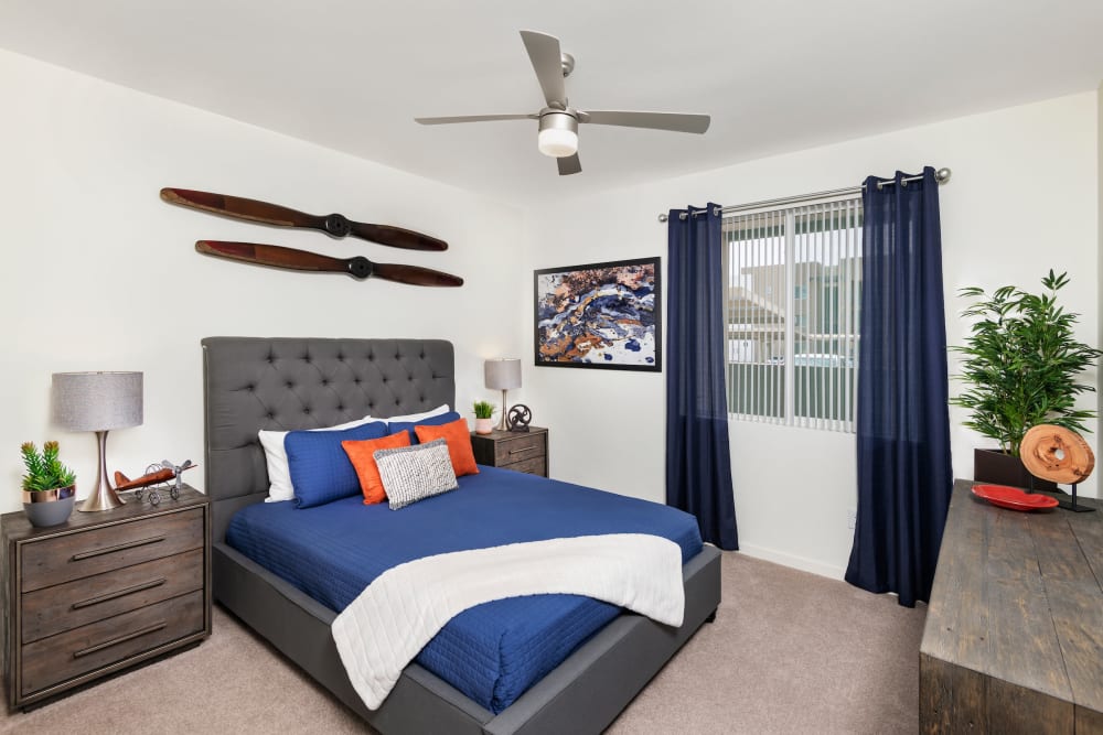 Bedroom at Sky at Chandler Airpark