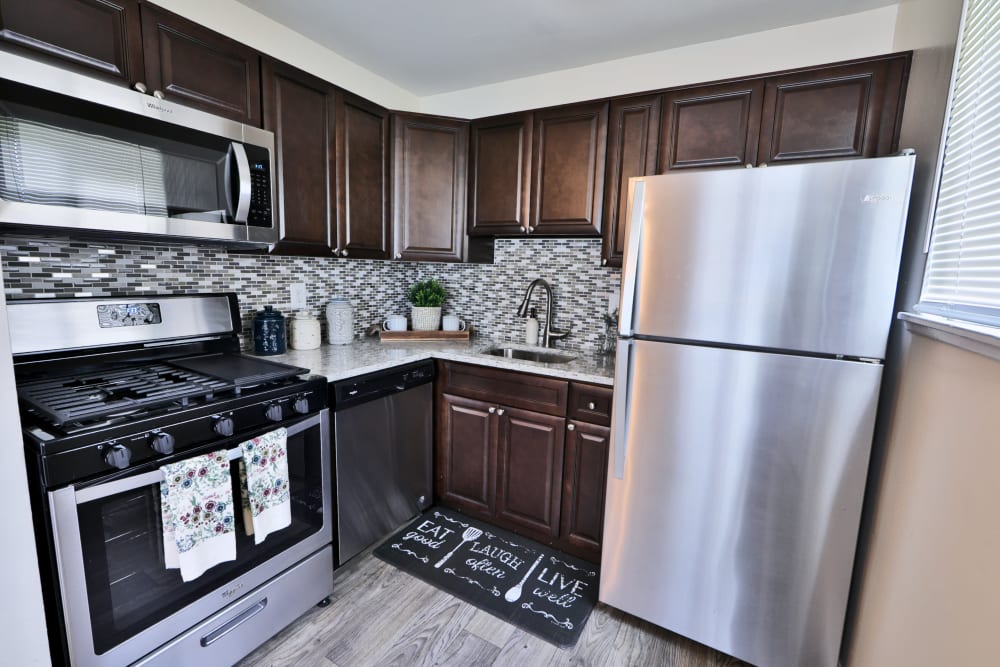 Kitchen at Charlesmont Apartment Homes in Dundalk, Maryland