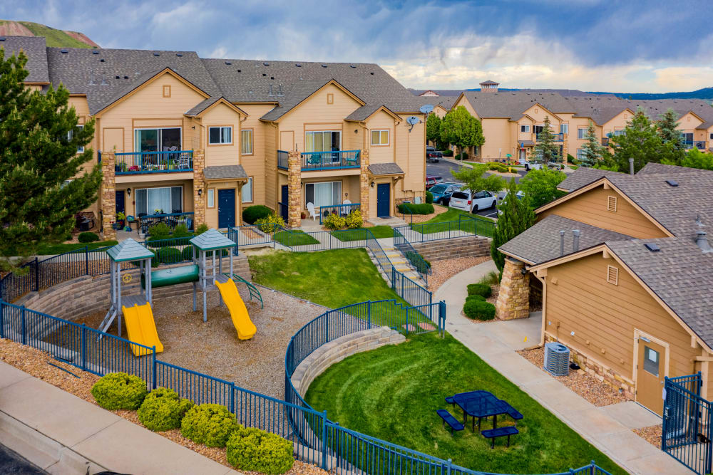 Exterior of Reserve at Castle Highlands Apartments in Castle Rock, Colorado