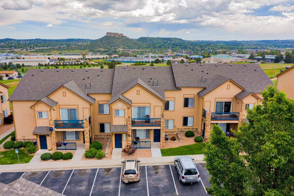 Exterior of Reserve at Castle Highlands Apartments in Castle Rock, CO