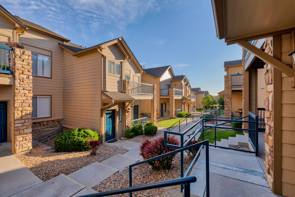 Exterior of Reserve at Castle Highlands Apartments in Castle Rock, Colorado