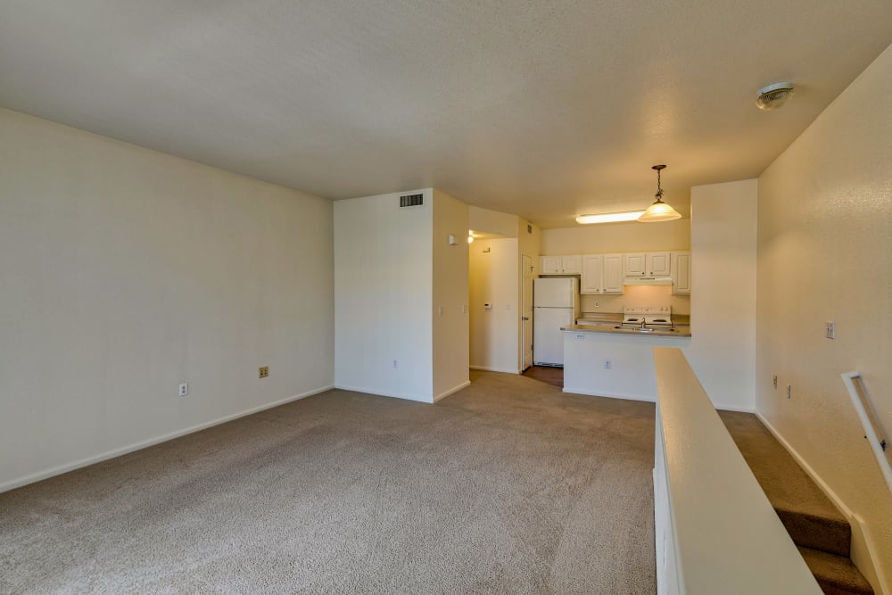 Spacious Living Room at Reserve at Castle Highlands Apartments in Castle Rock, Colorado