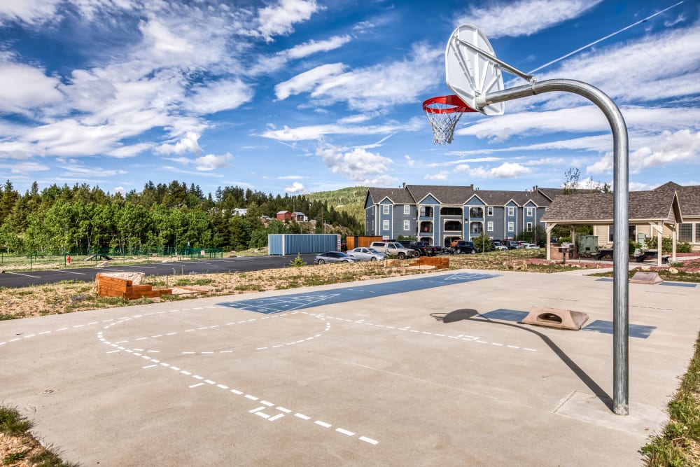 Our Apartments in Central City, Colorado offer a Basketball Court