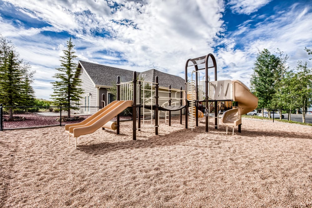 Enjoy Apartments with a Playground at Gold Mountain Village Apartments 