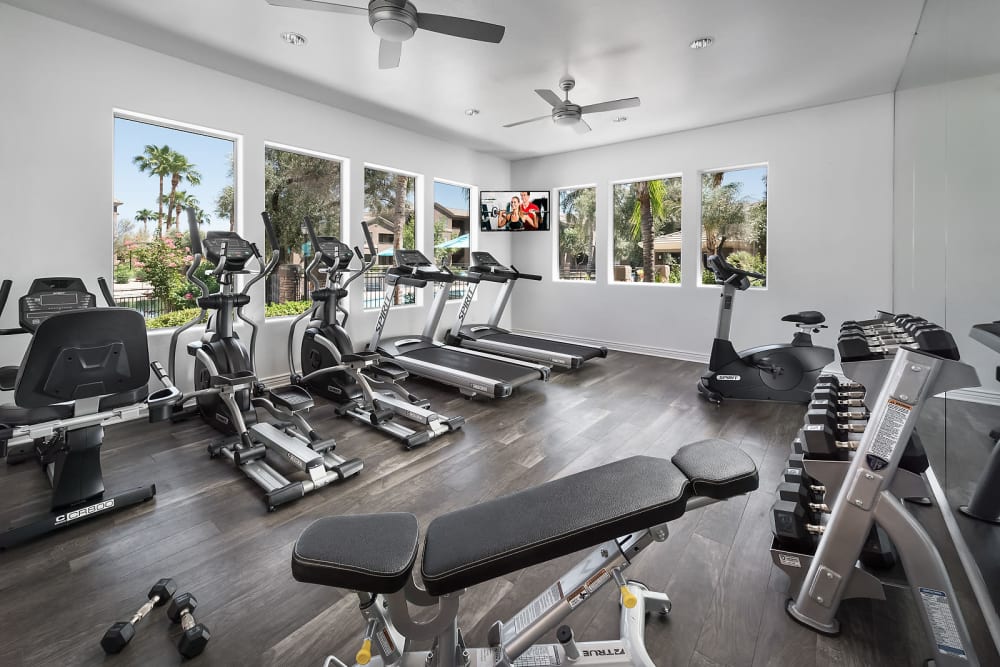 24 hour fitness center at Laguna at Arrowhead Ranch in Glendale, Arizona