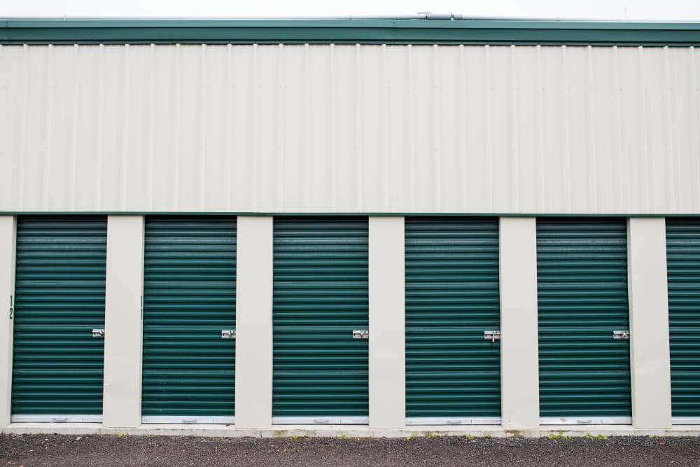Small, medium and large storage units are available at Apple Self Storage - Aurora in Aurora, Ontario