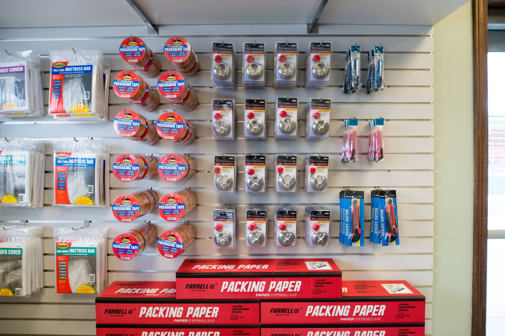 Packing supplies available at Apple Self Storage - Aurora in Aurora, Ontario