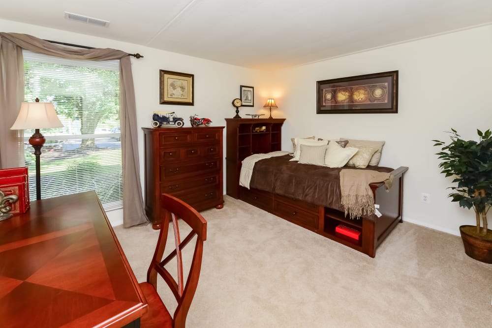 Living Room at Apartments in Jeffersonville, PA