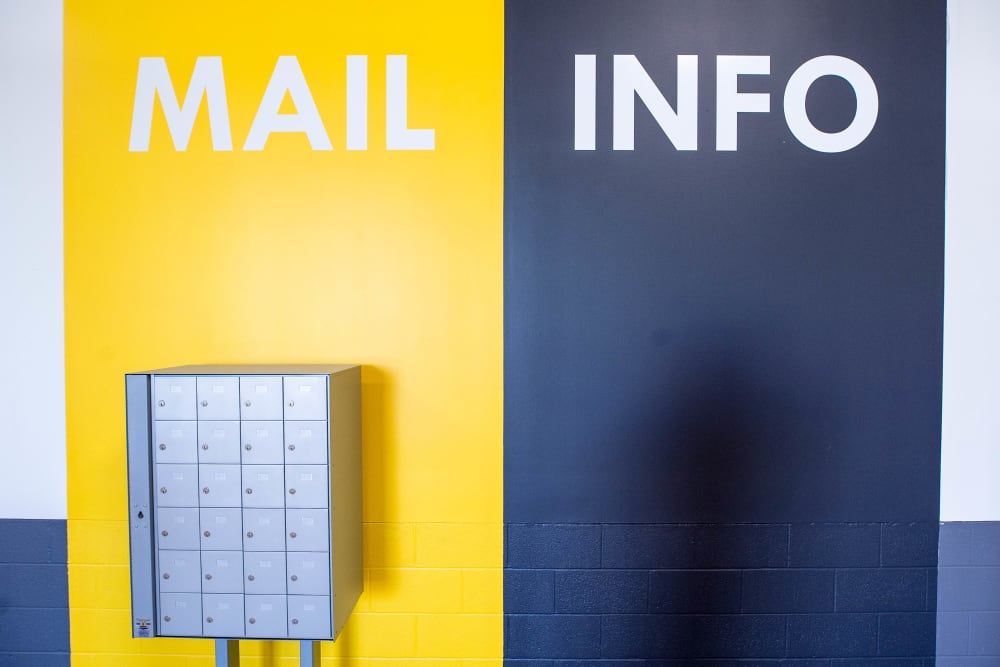 Mail and info at Apple Self Storage - Mississauga - Erindale in Mississauga, Ontario