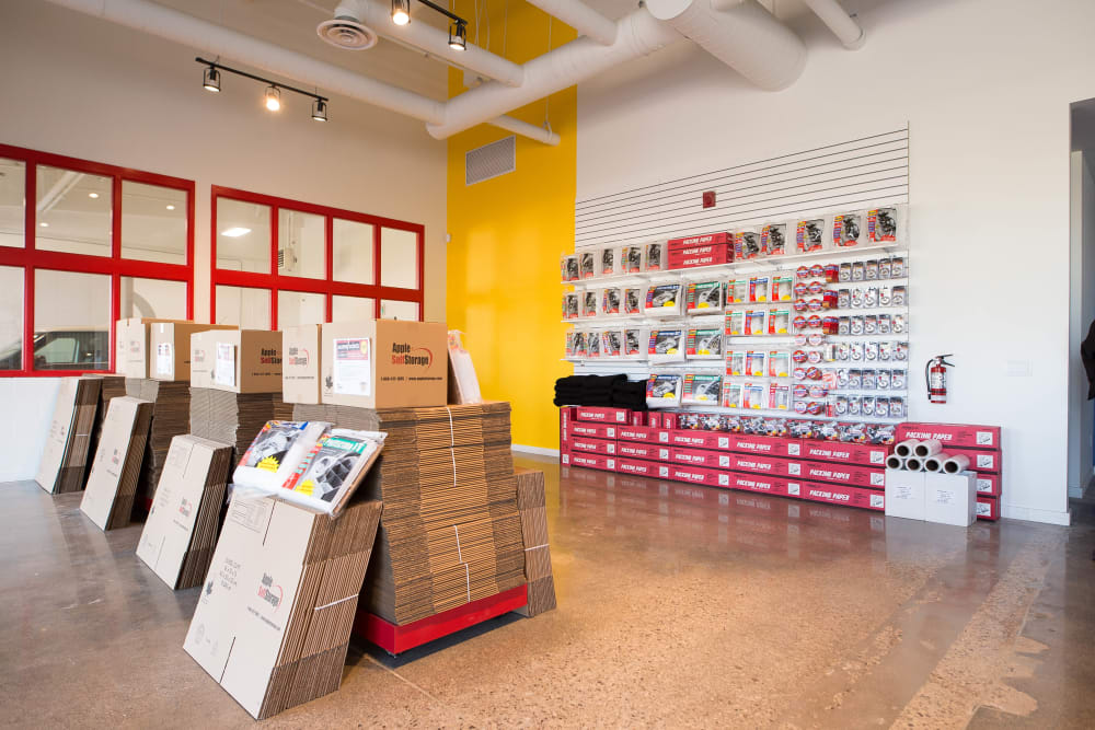 Packing and moving supplies at Apple Self Storage - Mississauga - Erindale in Mississauga, Ontario