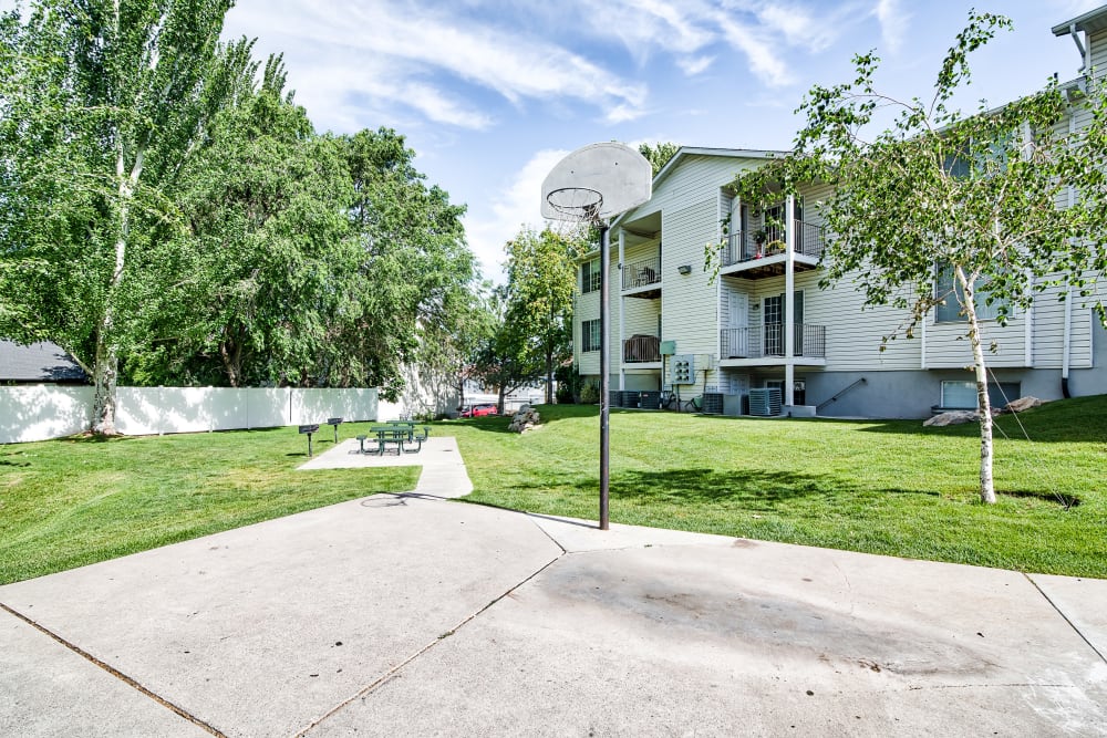 Our Apartments in Bountiful, Utah have a Basketball Court
