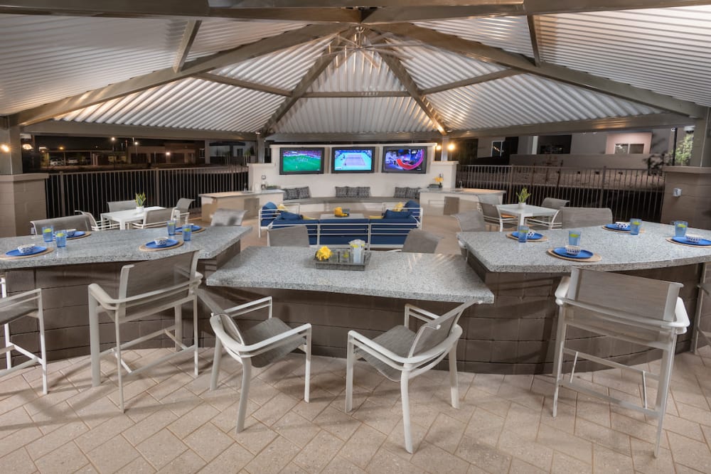 Beautiful Outdoor Lounge at Sky at Chandler Airpark in Chandler, AZ
